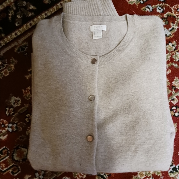 J Crew 100% Cashmere Cardigan - Picture 3 of 5